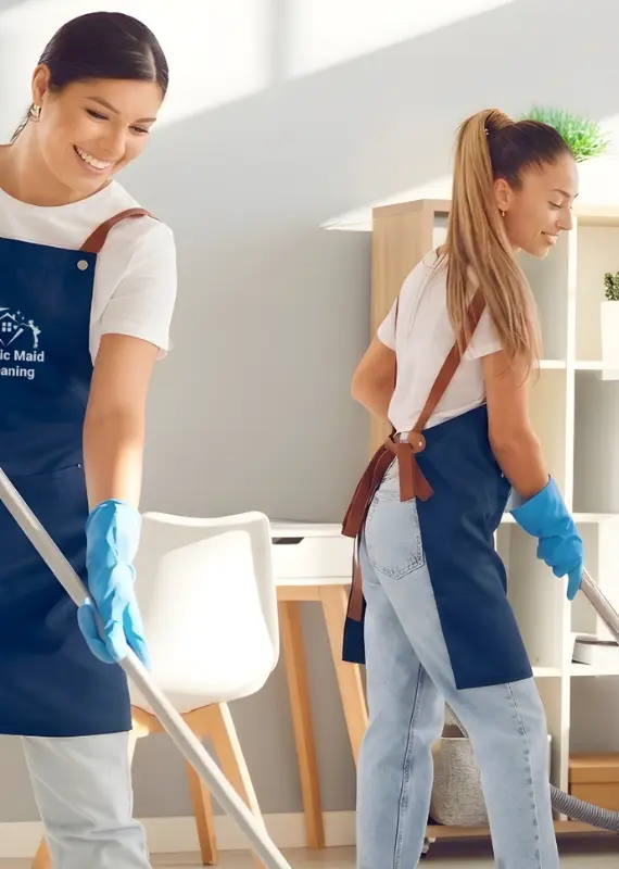 team cleaning
