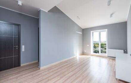 Freshly cleaned rental unit ready for turnover